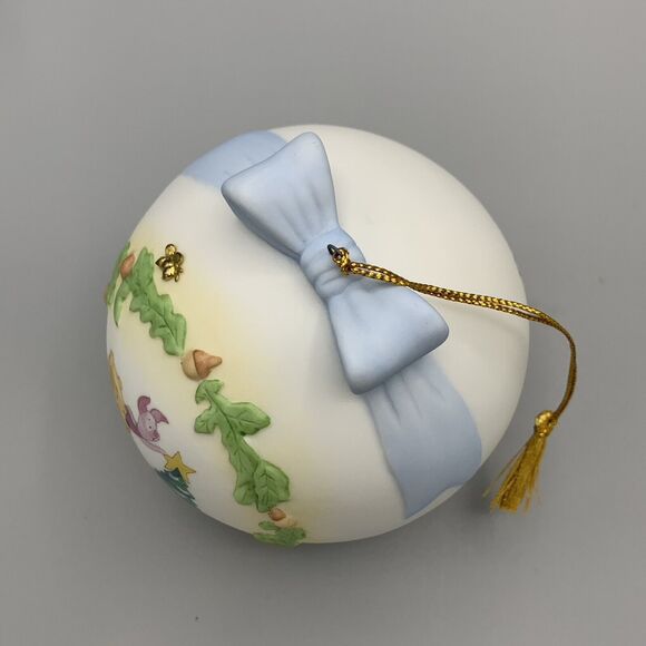 1998 Disney Pooh Piglet Christmas Ornament One Little Star Makes A Difference - Picture 8 of 11